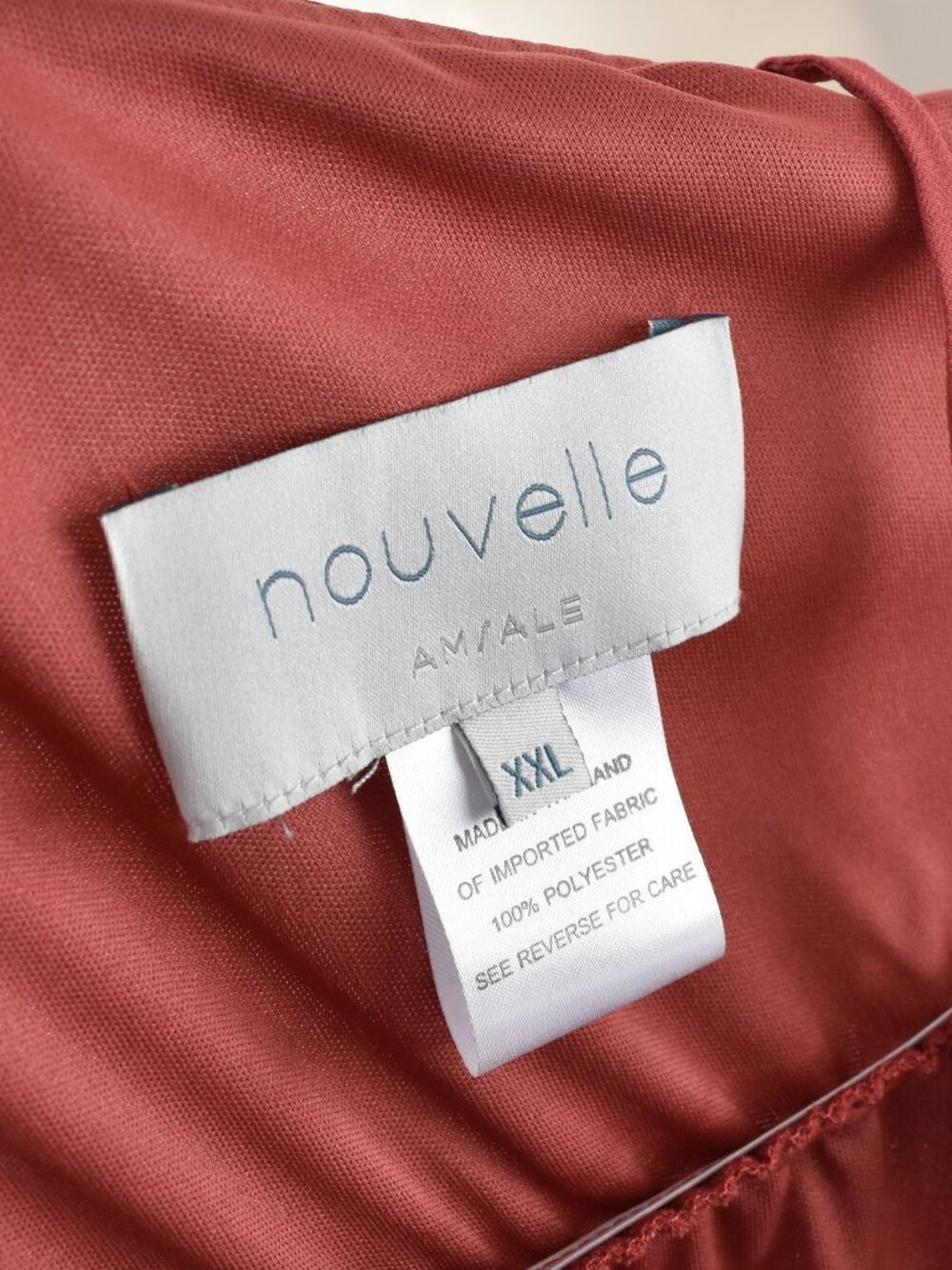Nouvelle CAYENNE N375 Chiffon Belted Y-Neck Dress NEW - XXL - Picture 10 of 11